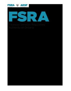 fsra annual business plan 2022